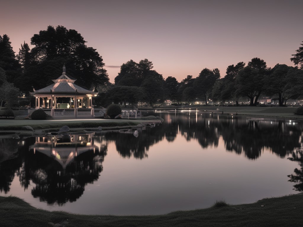 A Chicago Summer Night At The Lagoon