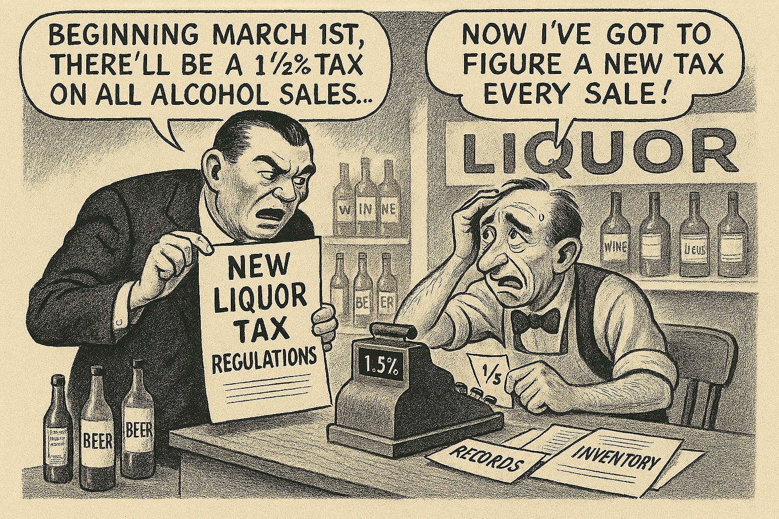 A New Kind of Chaser: Chicago Adds 1.5% to Your Liquor Bill