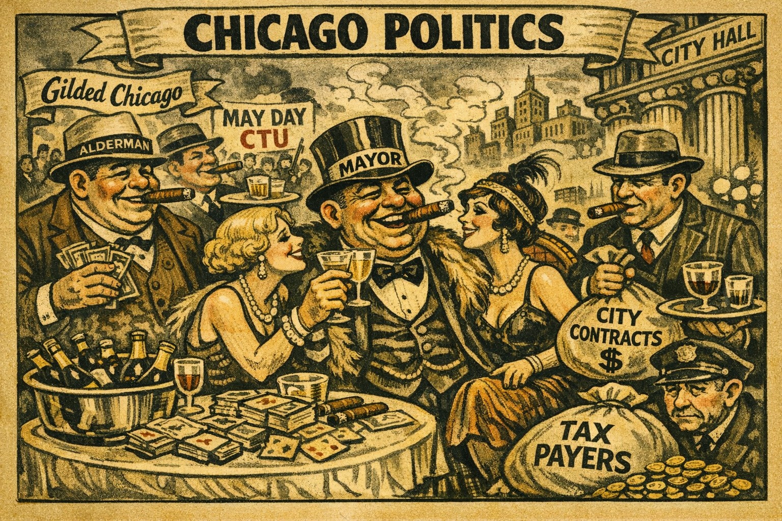 The Gilded City: Johnson’s May Day Charade
